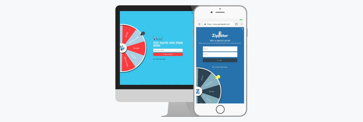 spinasale's options for creating a wheel of fortune competition