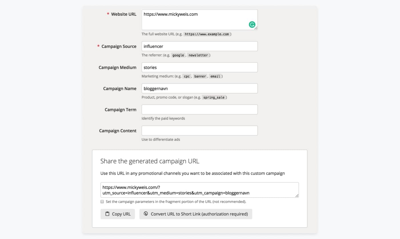 Företag kan se i Google Analytics vilken influencer eller samarbetspartner som har genererat mest trafik till företagets hemsida.